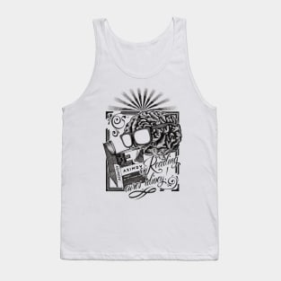 Reading cures idiocy! Tank Top